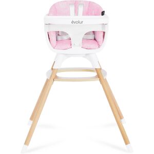 Evolur Ann Beechwood 4-in-1 Highchair - Pink