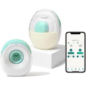 Baby: Willow Go Wearable Double Electric Breast Pump Kit - Clear