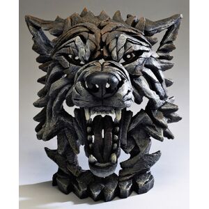 Enesco Edge Wolf Bust - Multi