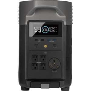 EcoFlow Delta Pro Portable Power Station - Black