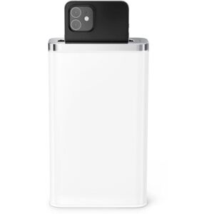 simplehuman Cleanstation Phone Sanitizer with Ultraviolet-c Light - White Stainless Steel