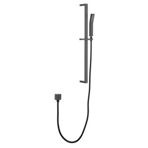 Simplie Fun Eco-Performance Handheld Shower with 28-Inch Slide Bar and 59-Inch Hose - Black
