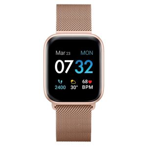 iTouch Air 3 Unisex Heart Rate Rose Gold Mesh Strap Smart Watch 40mm - Rose Gold