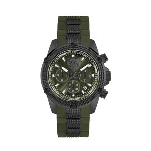 Plein Sport Men's Hurricane Green Silicone Strap Watch 44mm - Green