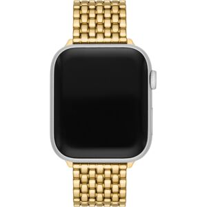 Tory Burch Gold-Tone Stainless Steel Bracelet For Apple Watch 38mm-45mm - Purple