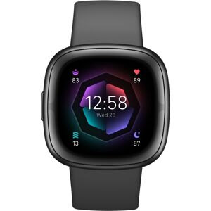 Fitbit Sense 2 Shadow Gray Graphite Smartwatch, 39mm - Black