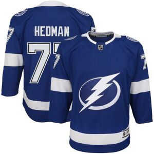 Outerstuff Big Boys Victor Hedman Blue Tampa Bay Lightning Home Premier Player Jersey - Blue