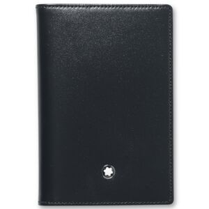 Montblanc Black Leather Meisterstuck Business Card Holder 14108