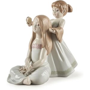 Lladro Combing Your Hair - Multi