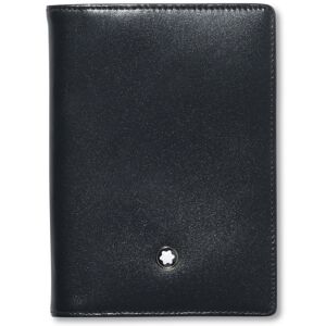 Montblanc Black Leather Meisterstuck Business Card Holder 7167
