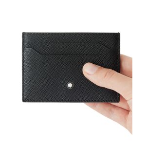 Montblanc Sartorial Leather Card Holder - Black