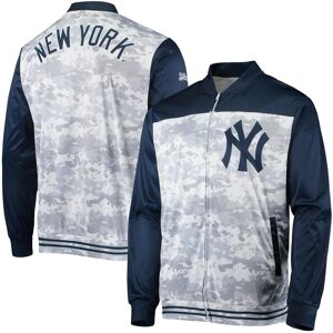 Men's Stitches Navy New York Yankees Camo Full-Zip Jacket - Navy