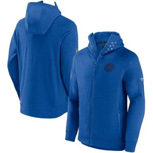 Fanatics Men's Fanatics Heather Royal New York Islanders Authentic Pro Road Tech Full-Zip Hoodie Jacket - Heather Royal