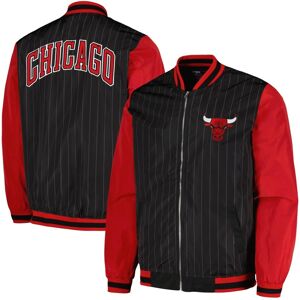 Jh Design Men's Jh Design Black Chicago Bulls Full-Zip Bomber Jacket - Black