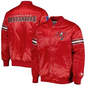 Starter Men's Starter Red Tampa Bay Buccaneers The Pick and Roll Full-Snap Jacket - Red