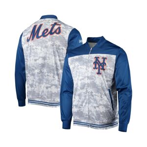 Men's Stitches Royal New York Mets Camo Full-Zip Jacket - Royal