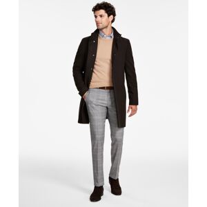 Calvin Klein Men's Mayden Slim-Fit Overcoat - Dark Olive