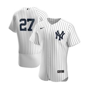 Nike Men's Giancarlo Stanton White New York Yankees Home Authentic Player Jersey - White