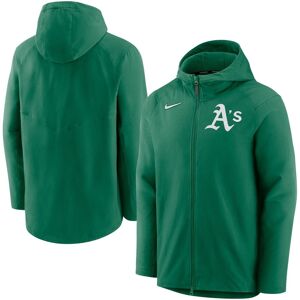 Nike Men's Kelly Green, Oakland Athletics Authentic Collection Full-Zip Hoodie Performance Jacket - Kelly Green