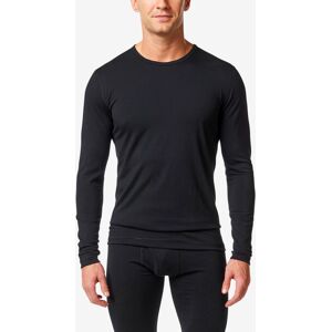 Stanfield's Men's Pure Merino Wool Base Layer Undershirt - Black