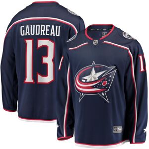 Men's Fanatics Johnny Gaudreau Navy Columbus Blue Jackets 2022 Breakaway Player Jersey - Navy