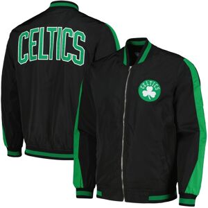 Jh Design Men's Jh Design White Boston Celtics Full-Zip Bomber Jacket - White