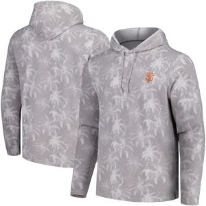 Tommy Bahama Men's Gray San Francisco Giants Palm Frenzy Hoodie Long Sleeve T-Shirt - Gray