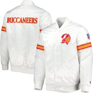 Starter Men's Starter White Tampa Bay Buccaneers The Power Forward Full-Snap Jacket - White