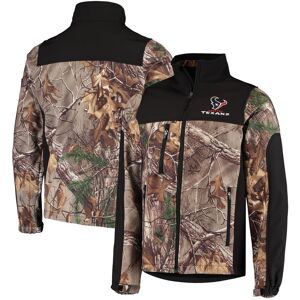 Dunbrooke Men's Dunbrooke Realtree Camo, Black Houston Texans Circle Hunter Softshell Full-Zip Jacket - Realtree Camo, Black