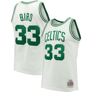 Mitchell & Ness Men's Larry Bird White Boston Celtics 1985-86 Hardwood Classics Swingman Jersey - White