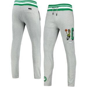 Men's Pro Standard Heathered Gray Boston Celtics Mash Up Capsule Sweatpants - Heathered Gray