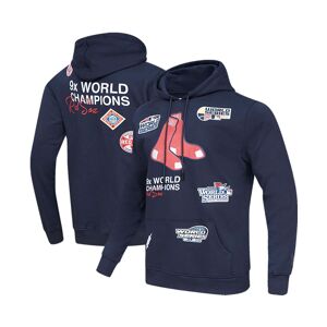 Men's Pro Standard Navy Boston Red Sox Championship Pullover Hoodie - Navy