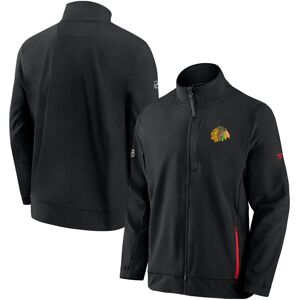 Fanatics Men's Fanatics Black Chicago Blackhawks Authentic Pro Rink Coaches Full-Zip Jacket - Black