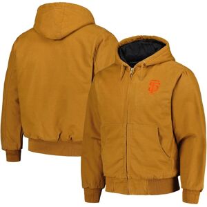 Men's Dunbrooke Brown San Francisco Giants Dakota Work Full-Zip Hoodie Jacket - Brown