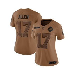 Nike Women's Nike Josh Allen Brown Distressed Buffalo Bills 2023 Salute To Service Limited Jersey - Brown