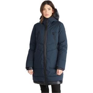 Pajar Women's Rimi Mid Length Parka with Fixed Hood - Navy