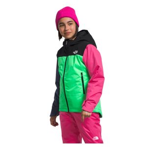 The North Face Big Girls Freedom Insulated Heavyweight Jacket - Chlorophyll Green/tnf Black