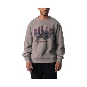 The Wild Collective Men's and Women's The Wild Collective Gray Buffalo Bills Distressed Pullover Sweatshirt - Gray