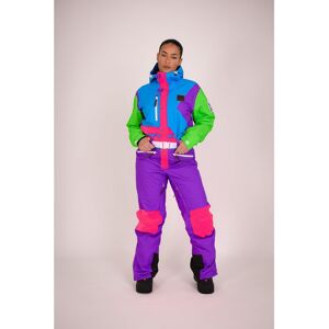 Oosc Powder Hound Curved Female Fit Ski Suit - Multi