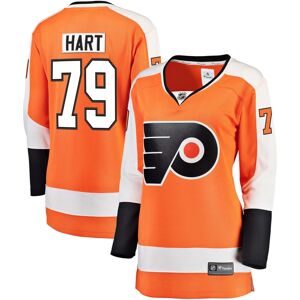 Fanatics Women's Plus Size Carter Hart Philadelphia Flyers Orange Home Premier Breakaway Player Jersey - Orange