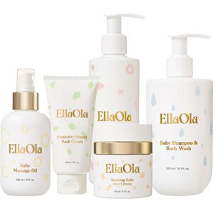 Ellaola The Baby's All-Around Skincare Bundle (5 Pieces) - White