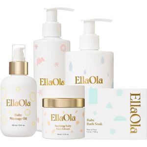 Ellaola The Baby's Ultimate Spa Bundle (5 Pieces) - White