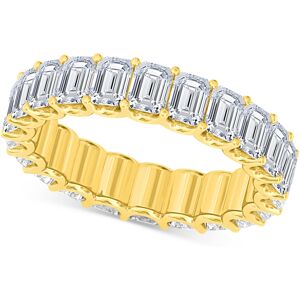 Macy's Diamond Emerald-Cut Eternity Band (4 ct. t.w.) in Platinum or 14k Gold - Yellow Gold