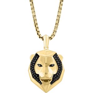 Effy Collection Effy Men's Black Spinel Lion Head 22