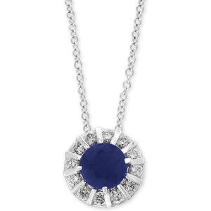 Effy Collection Effy Sapphire (3/4 ct. t.w) & Diamond (1/4 ct. t.w) 18