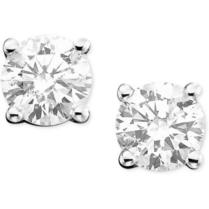 Macy's Diamond Stud Earrings (1-1/4 ct. t.w.) in 14k White or Yellow Gold - White Gold