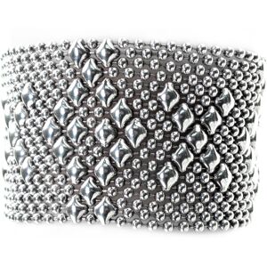 Sg Liquid Metal B45 Silver Mesh Bracelet in 7