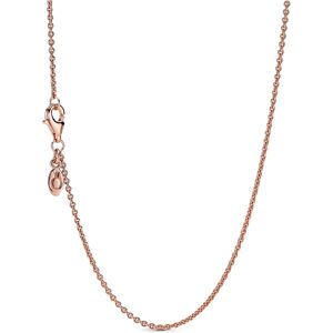 Pandora 14K Rose Gold-Plated Classic Cable Chain Necklace - Rose Gold