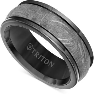 Triton Men's Sandblast Finish Wedding Band in Tungsten Carbide - Gray