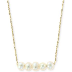 Effy Collection Effy Cultured Freshwater Pearl (3-1/2mm) Collar Necklace in 14k Gold, 16